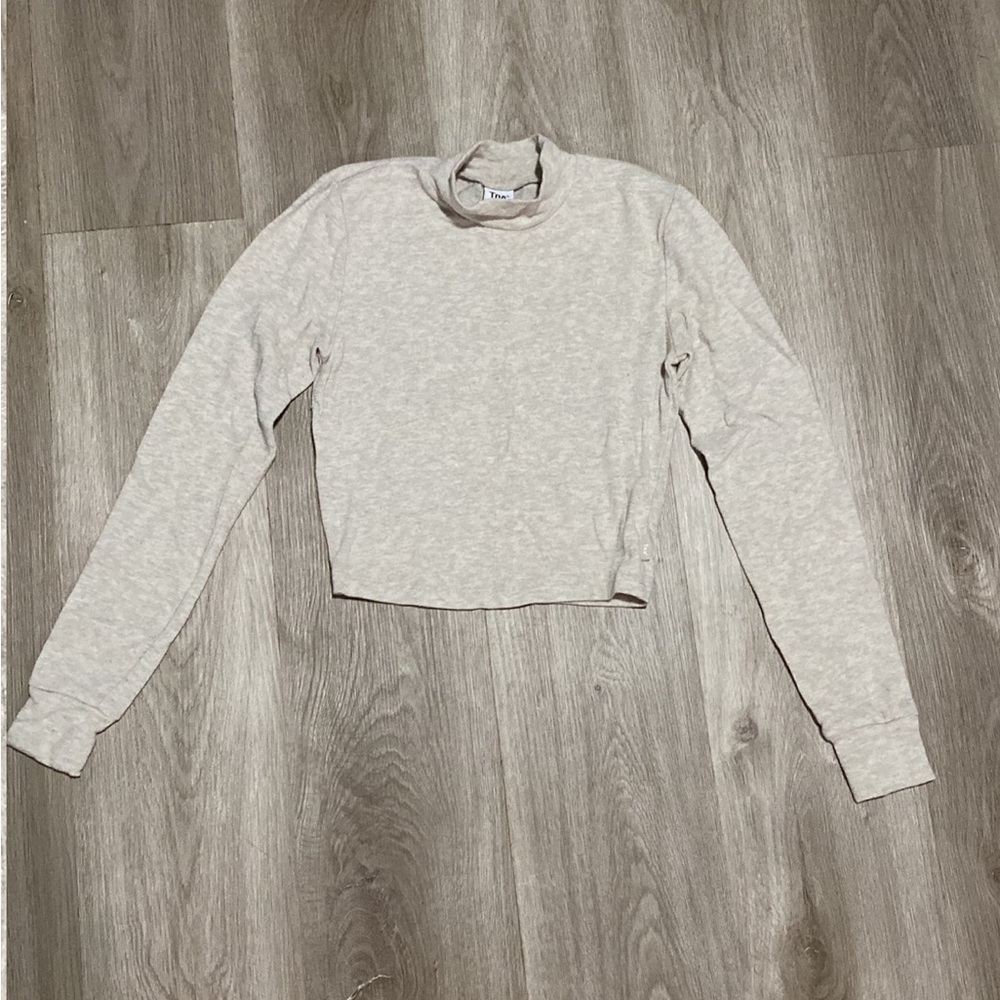 TNA Cropped turtleneck